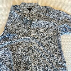XL slim fit Bonobos floral slim fit button down